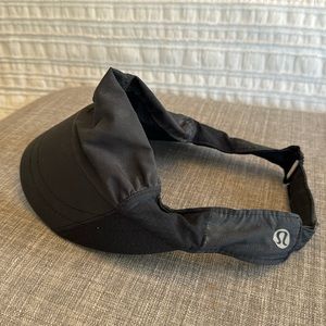 Lulu Lemon Black Visor
